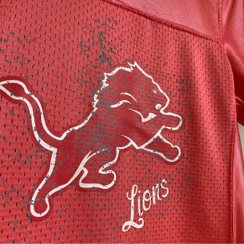 NFL Reebok Lions Pink 81 Calvin Johnson Women’s Jersey Small - Picture 5 of 7